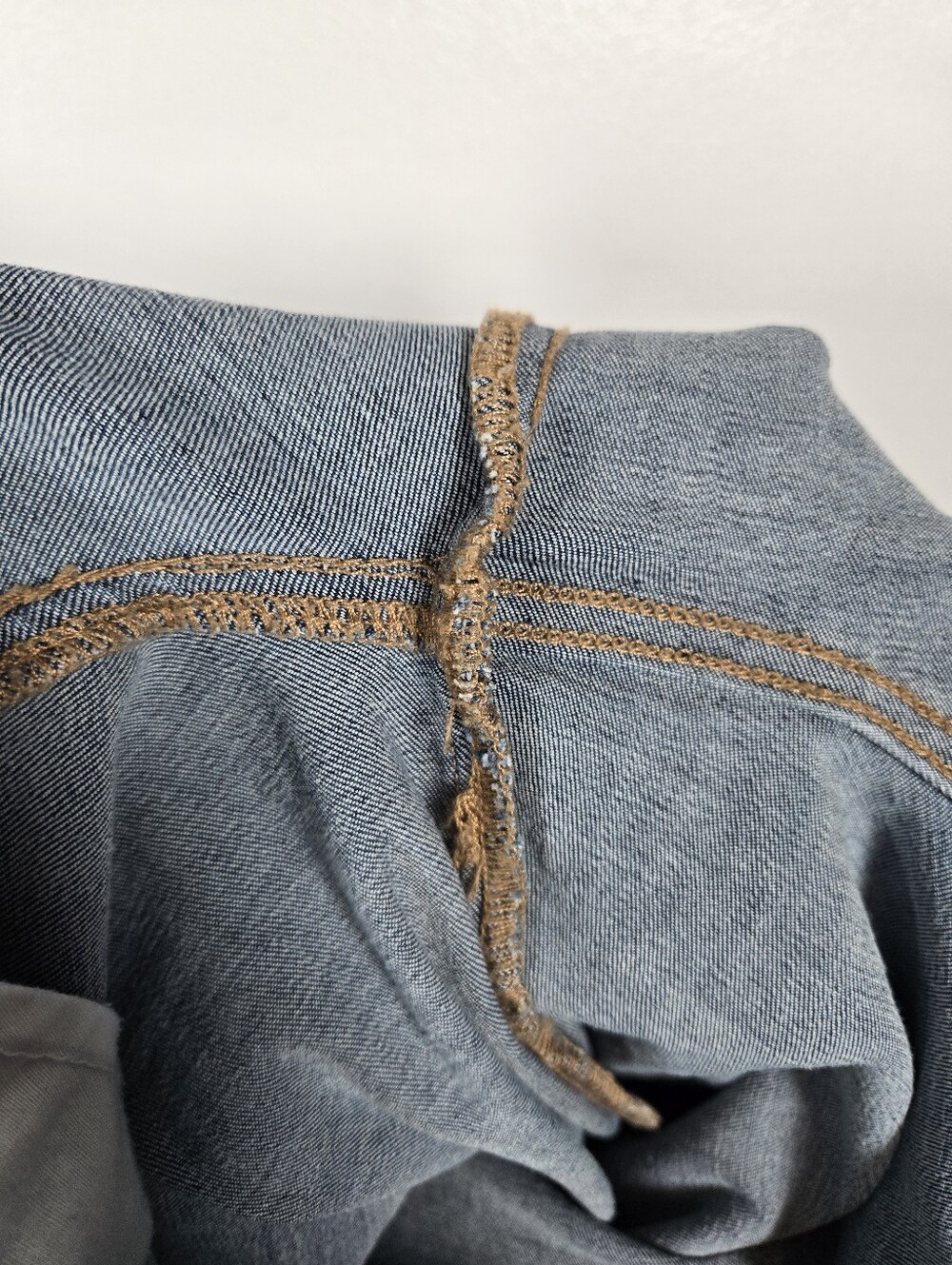 Universal Standard Seine High Rise Skinny Cuffed Cropped Denim Jeans Size 14 - Picture 11 of 14
